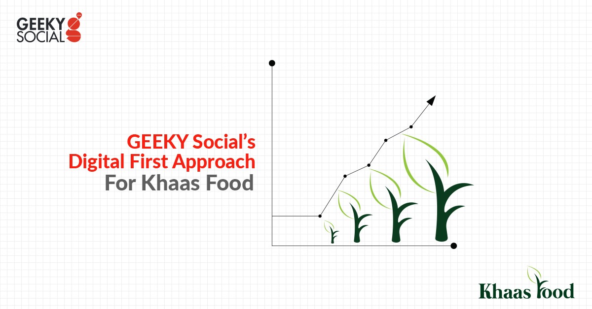 GEEKY Social's Digital First Approach for Khaas Food